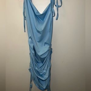 romwe small tight blue dress 💙